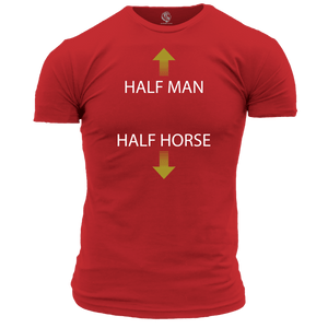 Half Man T Shirt