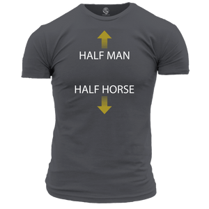 Half Man T Shirt