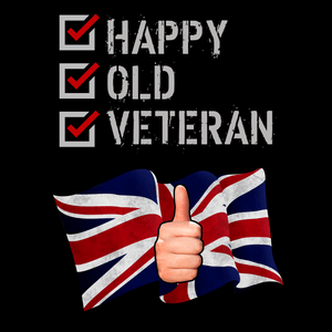 Happy Old Veteran Unisex T Shirt