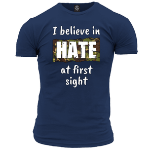 Veteran T Shirt Hate At First Sight