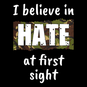 Veteran T Shirt Hate At First Sight