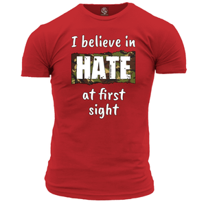 Veteran T Shirt Hate At First Sight