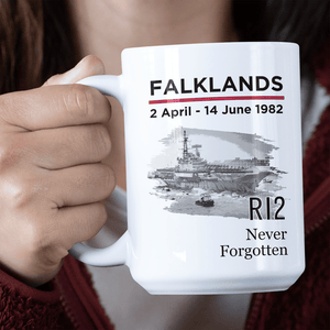 HMS Hermes Returns Jumbo Mug