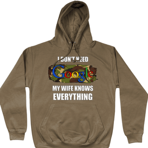 I Don't Need Google Hoodie