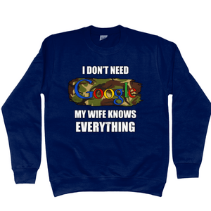 I Don't Need Google Sweatshirt