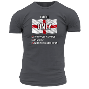 I Kneel ONLY (Rugby) Unisex T Shirt