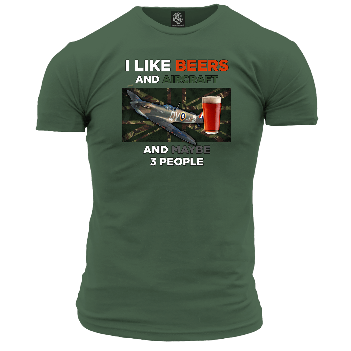 I Like Beers And Aircraft Unisex T Shirt