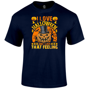 I Love Halloween T Shirt