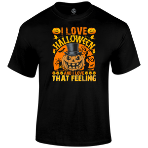 I Love Halloween T Shirt