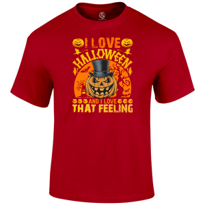 I Love Halloween T Shirt