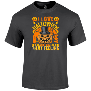 I Love Halloween T Shirt