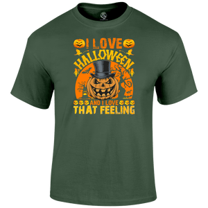 I Love Halloween T Shirt