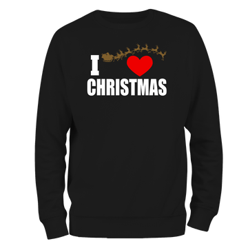 Funny Christmas Jumper I love xmas