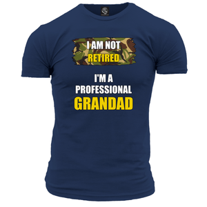Funny Grandad T Shirts I'm A Professional Grandad (DPM)