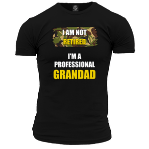 Funny Grandad T Shirts I'm A Professional Grandad (DPM)