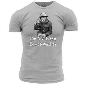I'm A Veteran Compo Nosher T Shirt