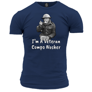 I'm A Veteran Compo Nosher T Shirt