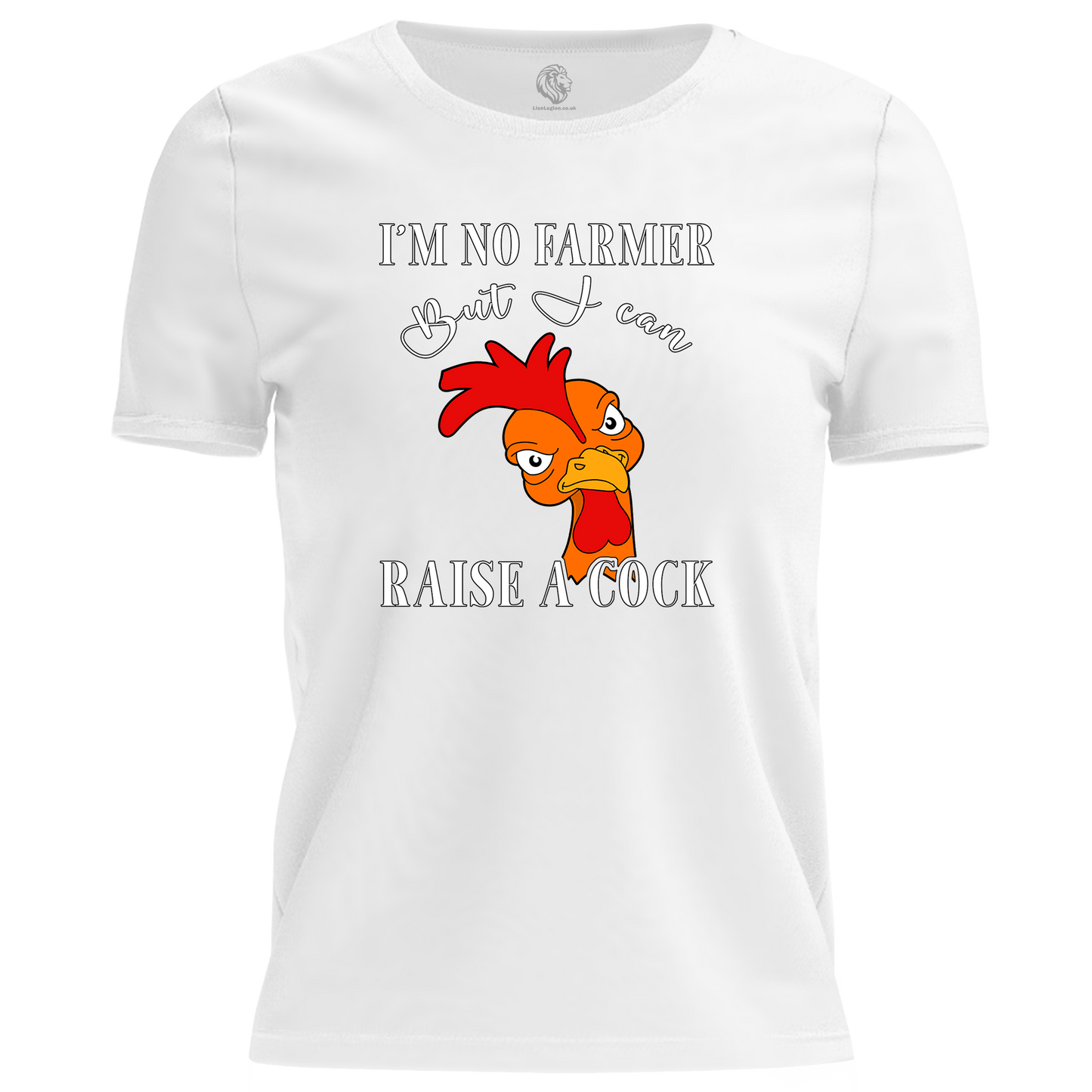 Funny Womens T Shirt I'm No Farmer
