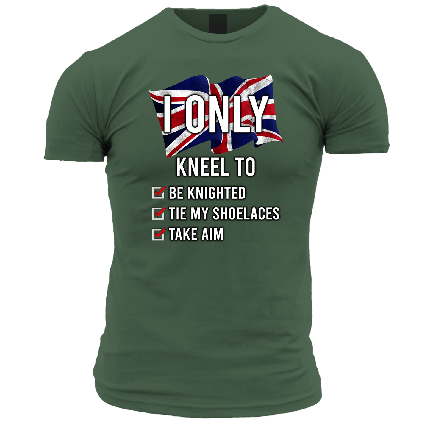I Only Kneel To Be Knighted T Shirt