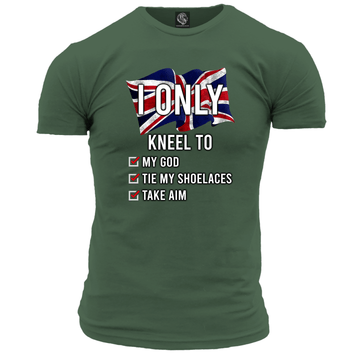 I Only Kneel To My God Unisex T Shirt
