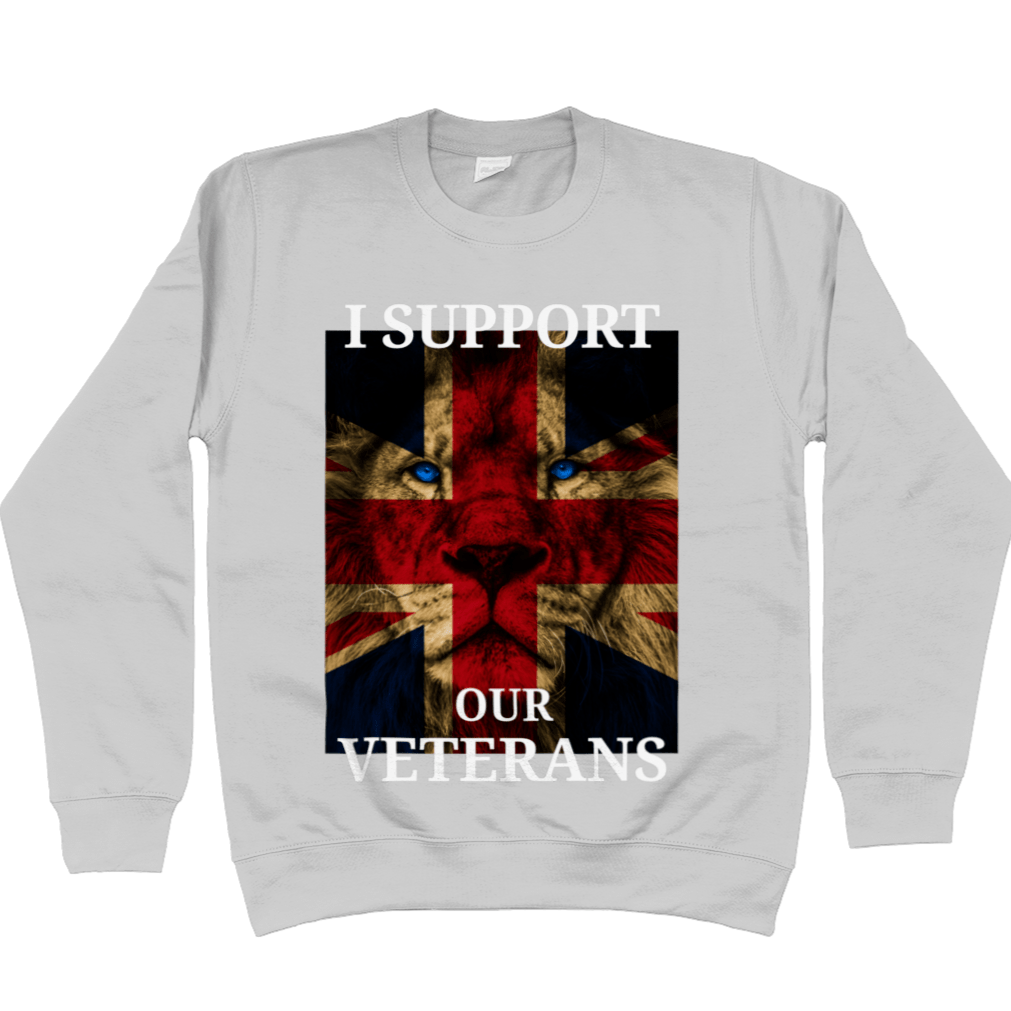 Veterans Sweatshirt I Support Our Veterans