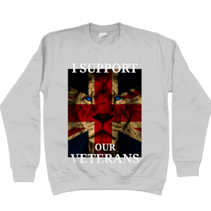 Veterans Sweatshirt I Support Our Veterans