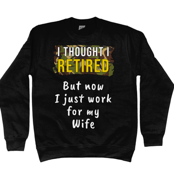 Veteran Sweatshirt I Thought I Retired