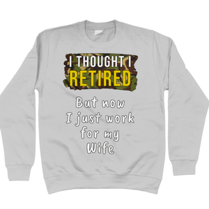 Veteran Sweatshirt I Thought I Retired