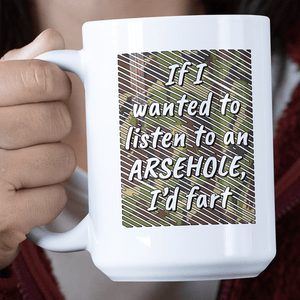 If I Wanted To Listen Jumbo Mug