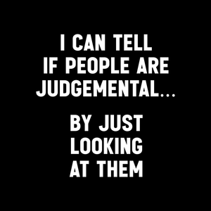 Judgemental Look T Shirt