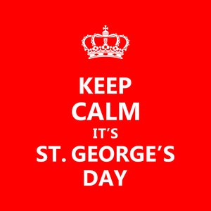 St George's Day T Shirts Keep Calm St George