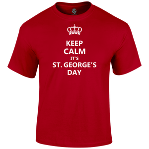 St George's Day T Shirts Keep Calm St George