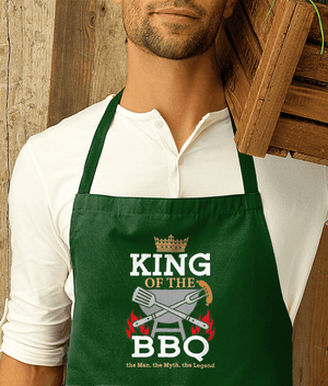 King Of The BBQ Premier Cotton Apron