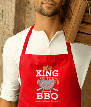King Of The BBQ Premier Cotton Apron