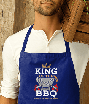 King Of The BBQ Premier Cotton Apron