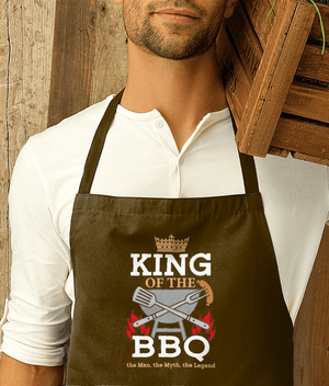 King Of The BBQ Premier Cotton Apron