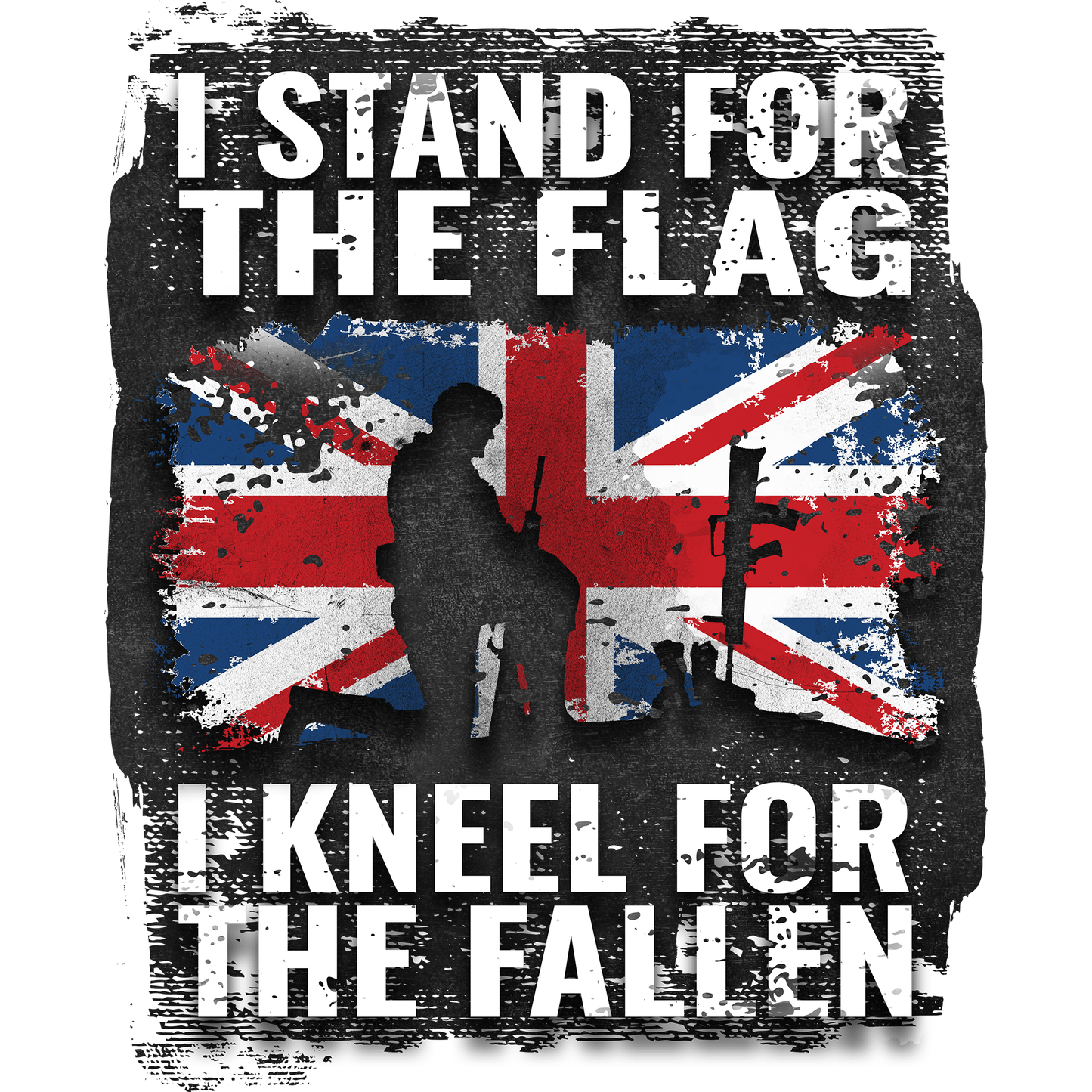 Kneel For The Fallen Jumbo Mug