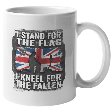Kneel For The Fallen Jumbo Mug