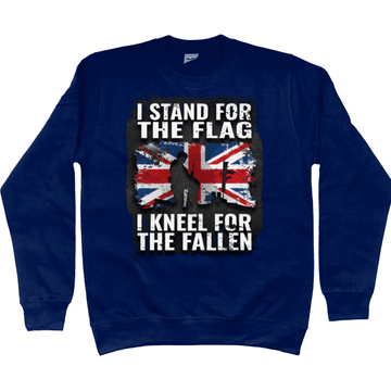 Veteran Sweatshirt Kneel For The Fallen