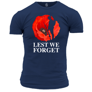Remembrance Day T Shirt Lest We Forget (2)