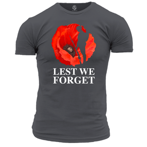 Remembrance Day T Shirt Lest We Forget (2)