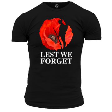 Remembrance Day T Shirt Lest We Forget (2)