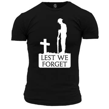 Remembrance Day T Shirt Lest We Forget (3)