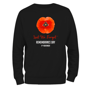 Remembrance Day Sweatshirt Lest We Forget (4)