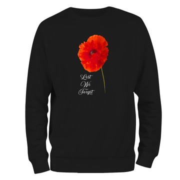 Remembrance Day Sweatshirt Lest We Forget (5)