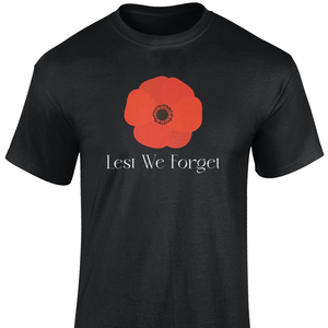 Remembrance Day T Shirt Lest We Forget (6)