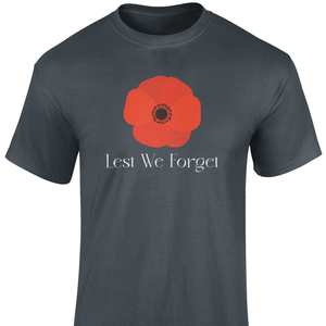 Remembrance Day T Shirt Lest We Forget (6)