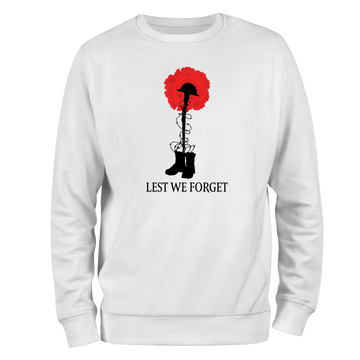 Remembrance Day Sweatshirt Lest We Forget (7)