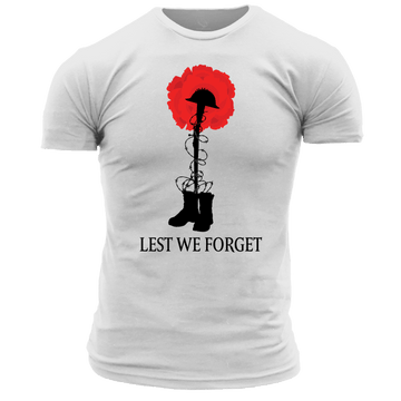 Remembrance Day T Shirt Lest We Forget (7)