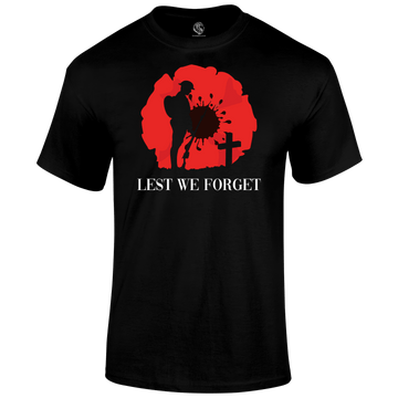 Remembrance Day T Shirt Lest We Forget (8)